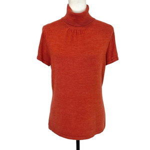 Willi Smith orange wool-blend sweater